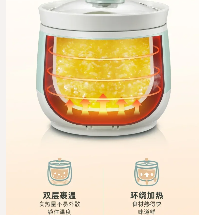 Baby Food Brand - Bear Brand Mini Ceramic Stew Pot