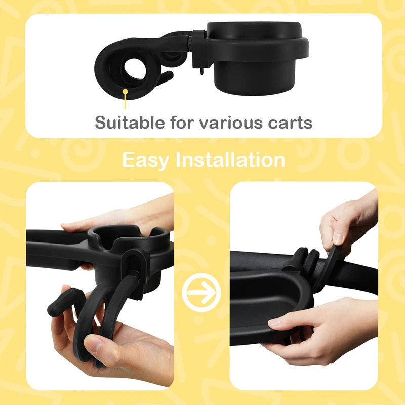 Baby Food With Fiber - Baby Stroller Silicone Snack & Cup