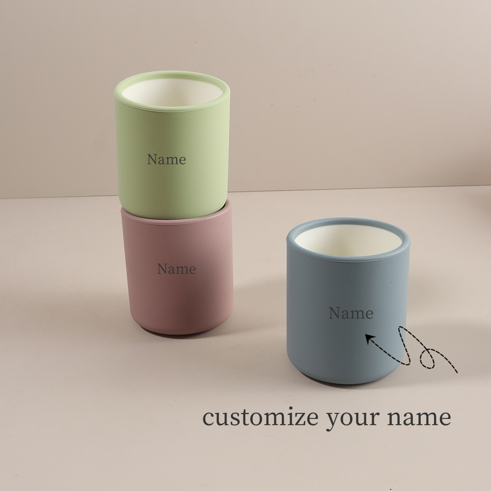 Baby Food Table - Personalized Custom Name Baby Silicone Training
