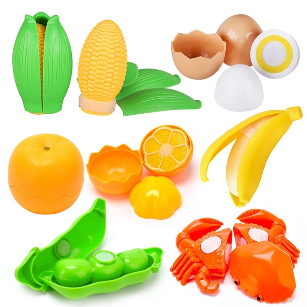 Baby Food Cooking Set - Simulation Kitchen Pretend Toy Cutting Fruit