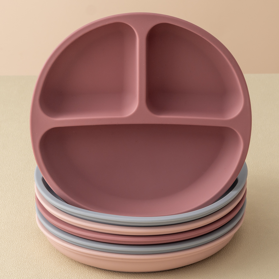 Baby Food Table - 1PCS Baby Sucker Silicone Dining Plate
