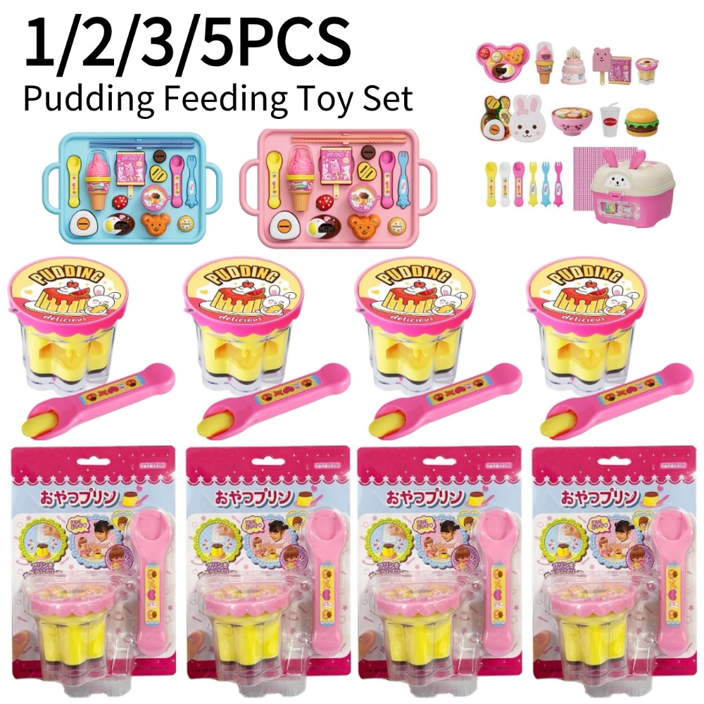 Baby Food Cooking Set - Pretend Play Pudding Feeding Toy Set