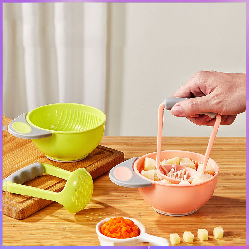 Baby Food Cooking Set - Child food grinder/Baby fruit potato manual