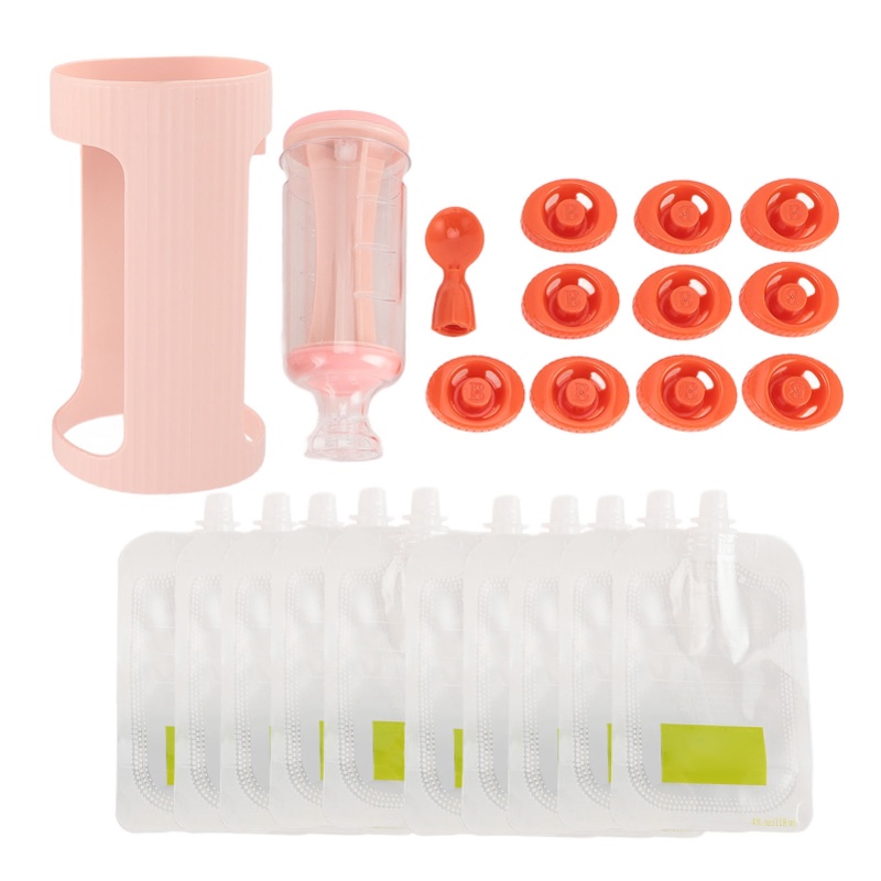 Baby Food Pouches 1 Year Old - Squeeze Station For Homemade Baby Food