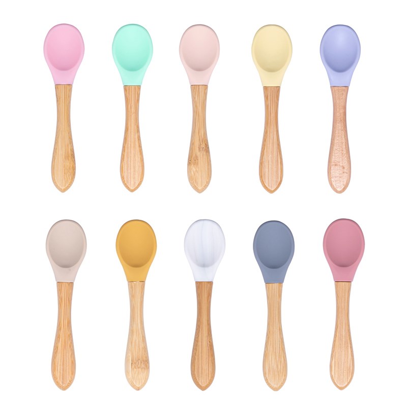 Baby Wooden Spoon Silicone Woo - огляд і ціна Baby Food Organic