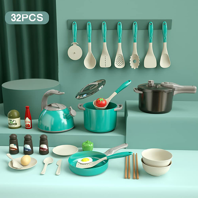 Kids Kitchen Toy Accessories T - огляд і ціна Baby Food Cooking Set