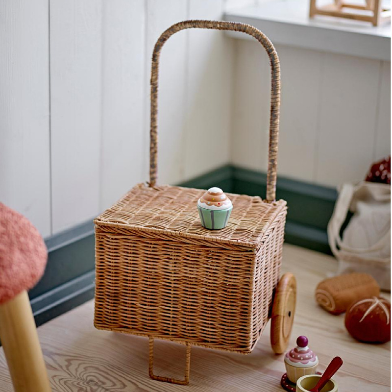 Rattan Baby Push Wagon Toy Woo - огляд і ціна Baby Food With Fiber