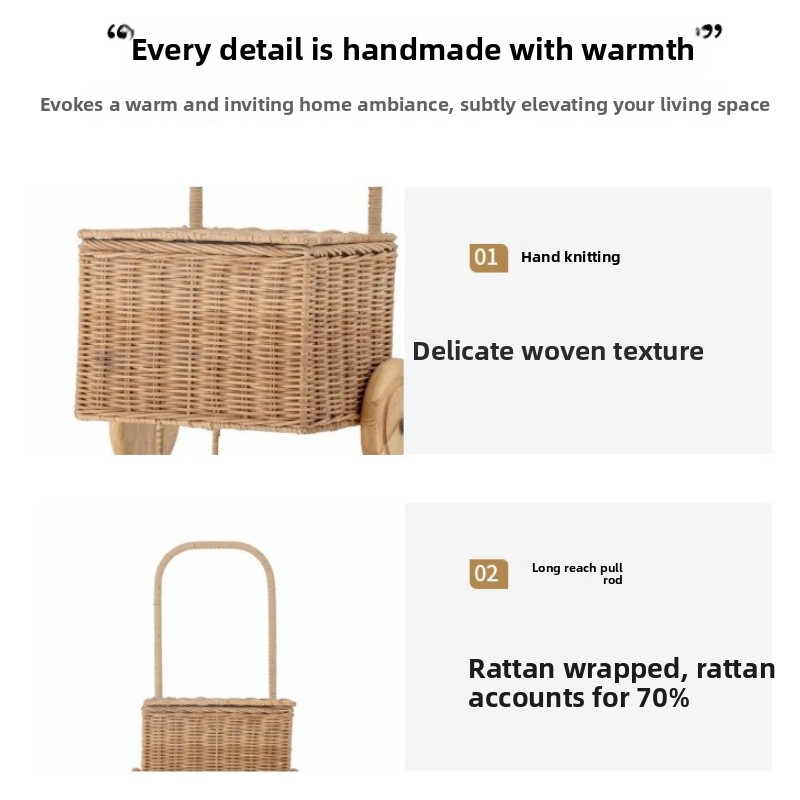 Rattan Baby Push Wagon Toy Woo - огляд і ціна Baby Food With Fiber