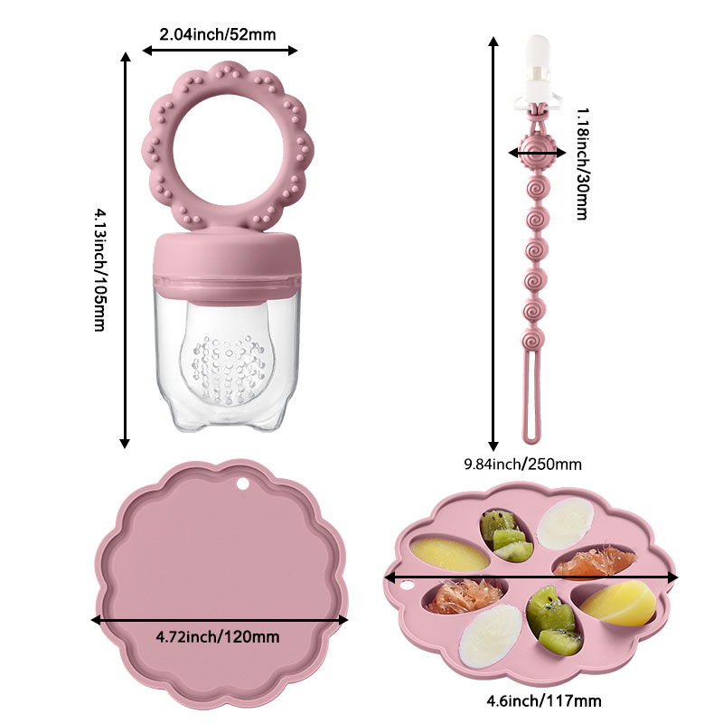 Silicone Baby Fruit Feeder & M - огляд і ціна Baby Food Pouches 1 Year Old