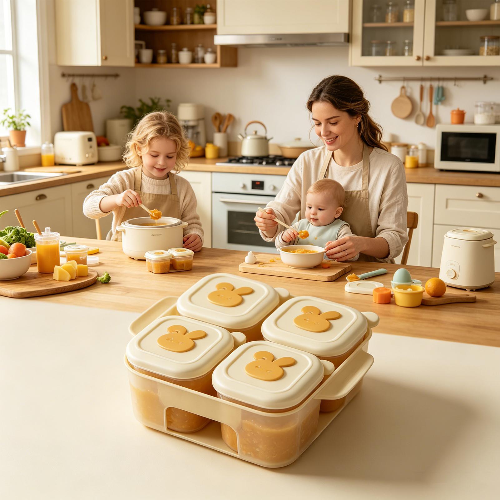 Food Freezer Tray With Lid Chi - огляд і ціна Freezer Tray Baby