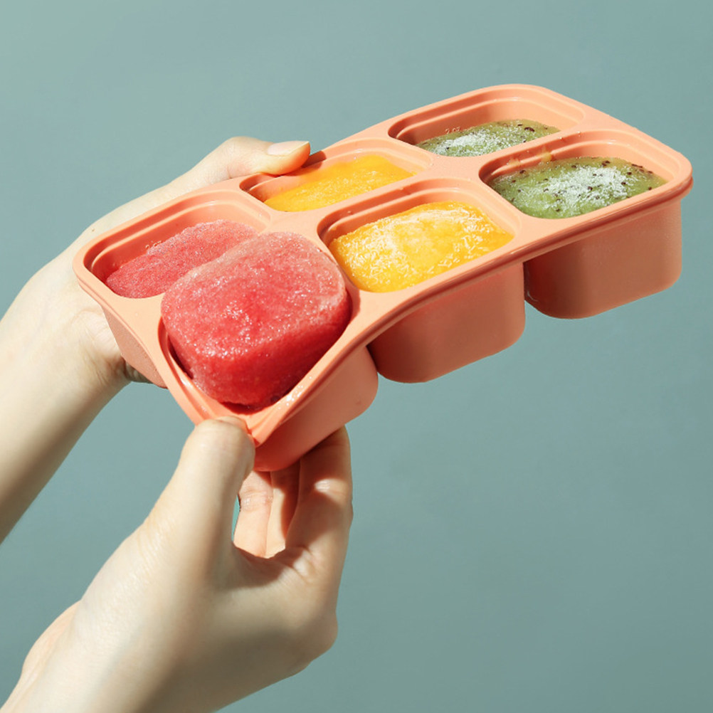 6 Silcone Baby Food Storage Bo - огляд і ціна Freezer Tray Baby