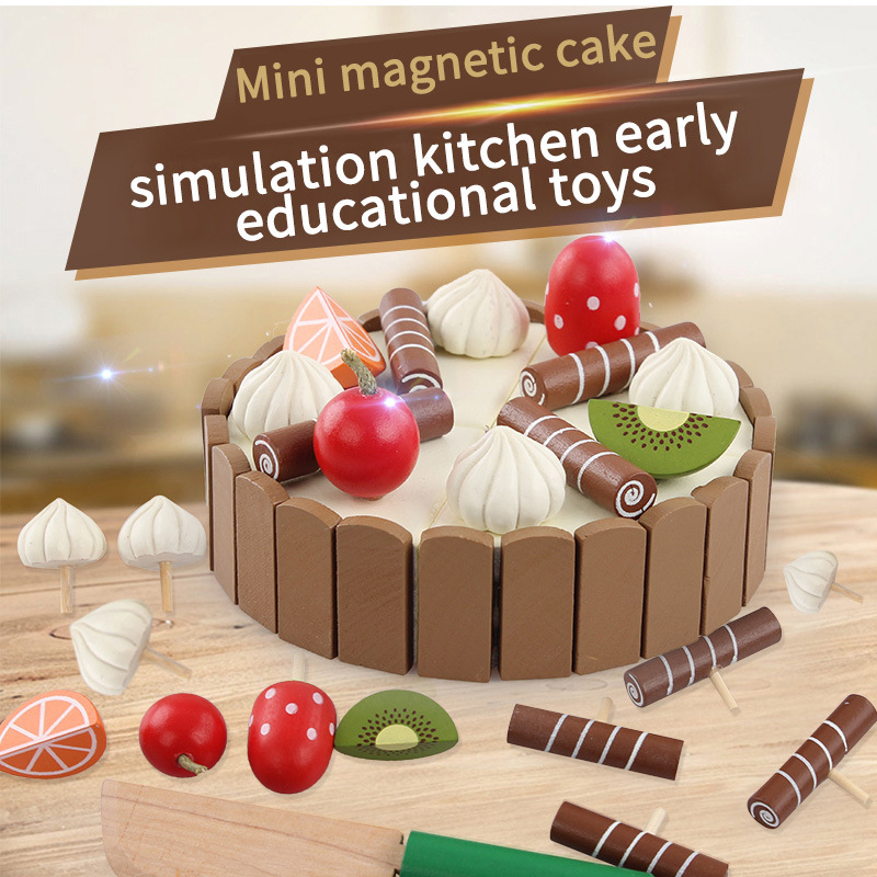 Wooden Children Kitchen Toys P - огляд і ціна Baby Food Cooking Set