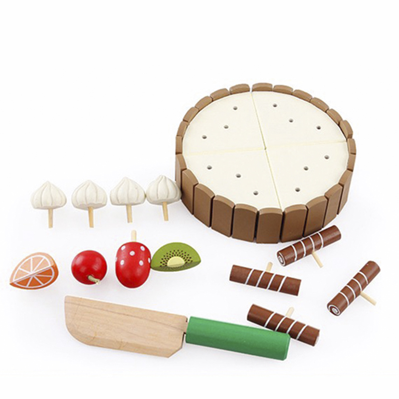 Wooden Children Kitchen Toys P - огляд і ціна Baby Food Cooking Set
