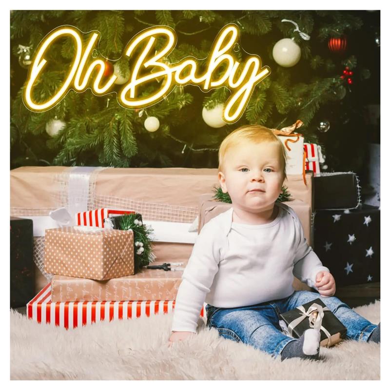 Oh Baby Neon Signs For Wall De - огляд і ціна Baby Food Restaurant