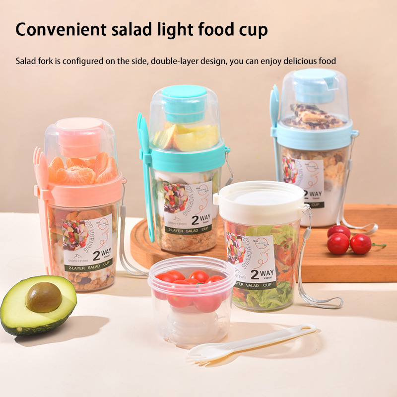 Portable Breakfast Salad Cup W - огляд і ціна Baby Food On The Go