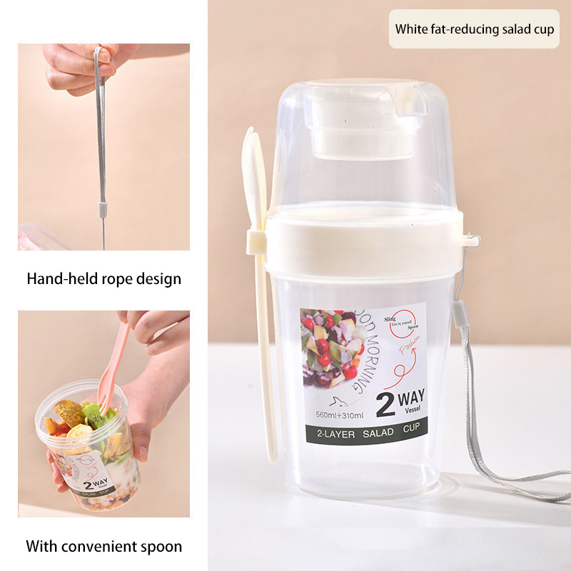Portable Breakfast Salad Cup W - огляд і ціна Baby Food On The Go
