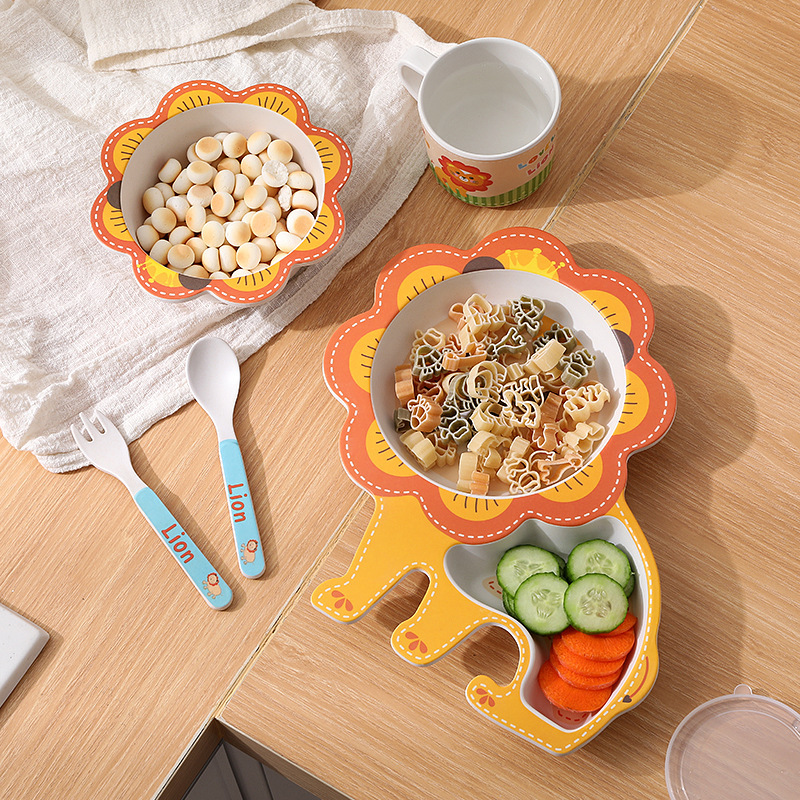 Natural Bamboo Fiber Tableware - огляд і ціна Baby Food With Fiber
