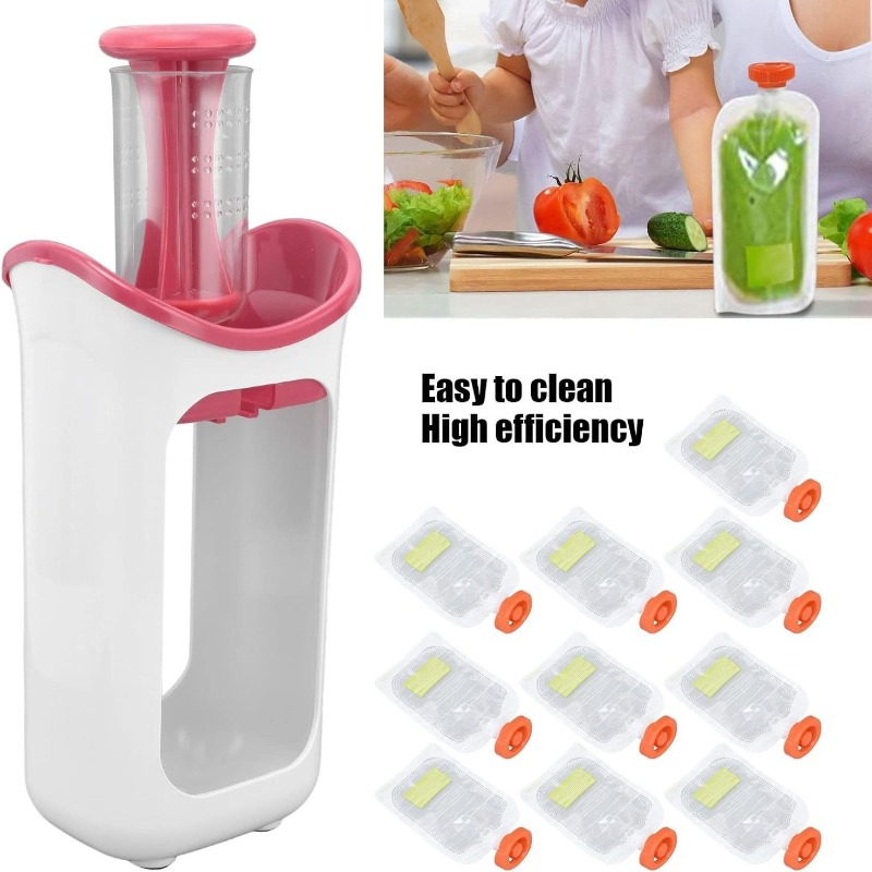 Baby Food Squeeze Station with - огляд і ціна Baby Food Packaging
