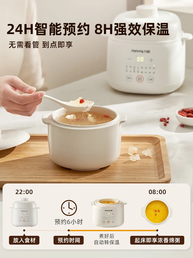 220V Electric Stewpot Ceramic  - огляд і ціна Baby Food Steamer