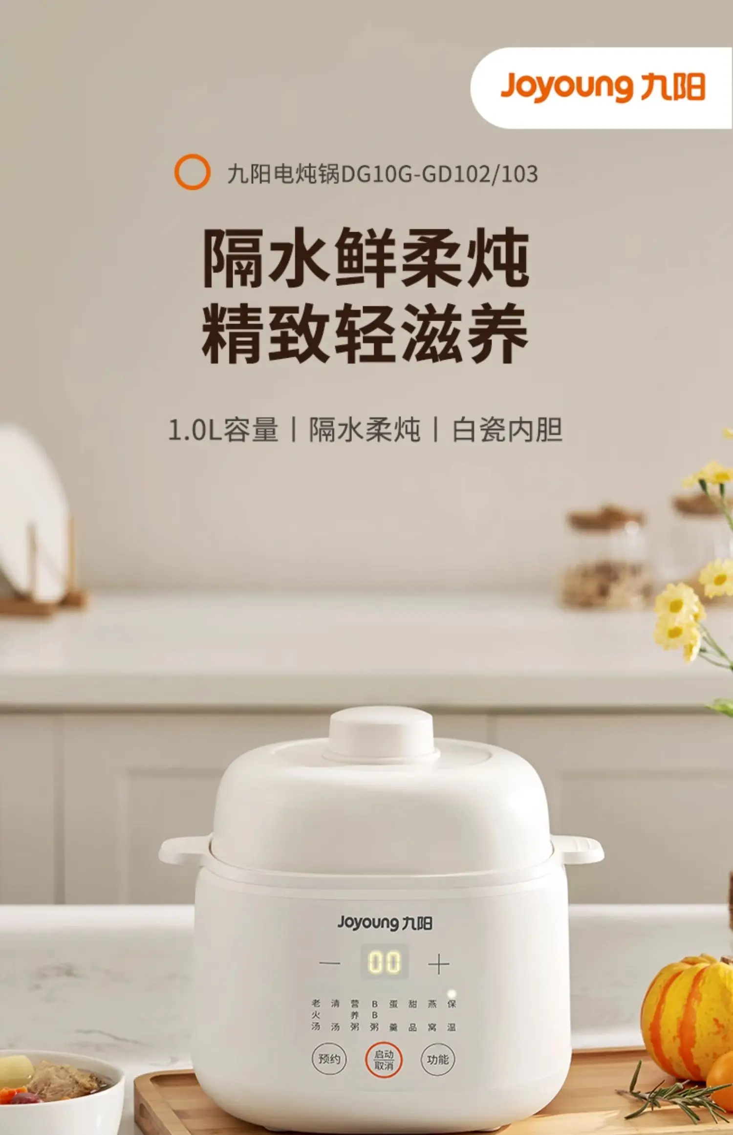 220V Electric Stewpot Ceramic  - огляд і ціна Baby Food Steamer