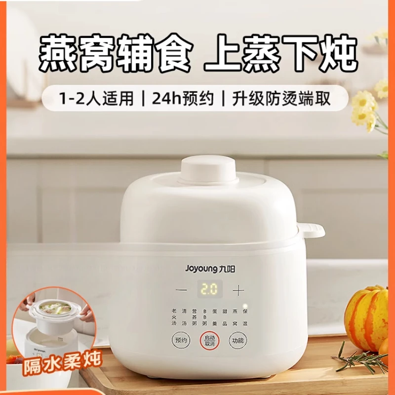 220V Electric Stewpot Ceramic  - огляд і ціна Baby Food Steamer