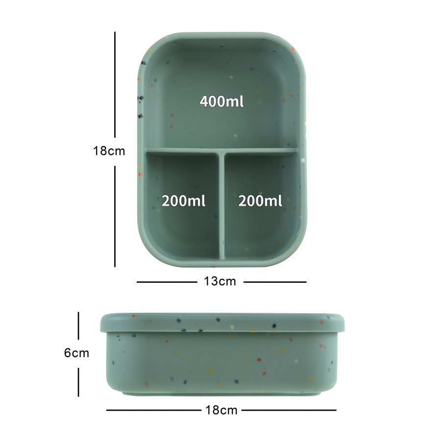 1PCS Microwave Lunch Box Silic - огляд і ціна Baby Food Delivery