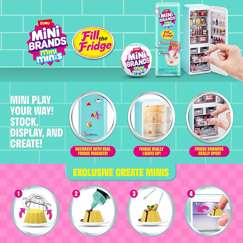Zuru 5 Surprise Toy My Mini Br - огляд і ціна Baby Food Brand