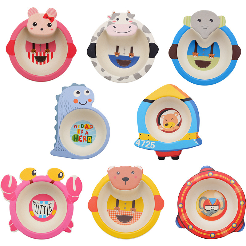 Cartoon Baby Feeding Bowl Bamb - огляд і ціна Baby Food With Fiber