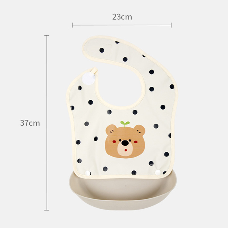 Baby Detachable Feeding Bib Wa - огляд і ціна Baby Food Apron