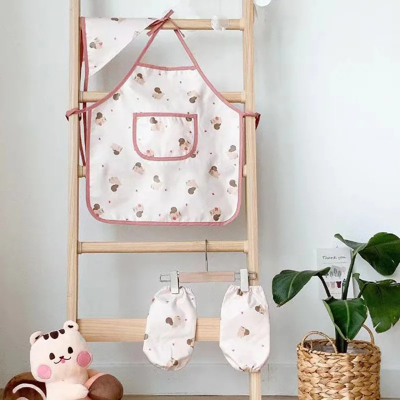 Cute Cartoon Children Apron Sl - огляд і ціна Baby Food Apron