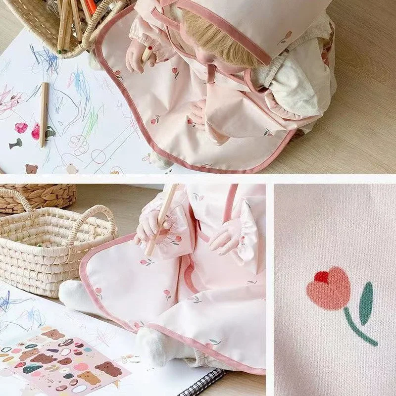 Cute Cartoon Children Apron Sl - огляд і ціна Baby Food Apron
