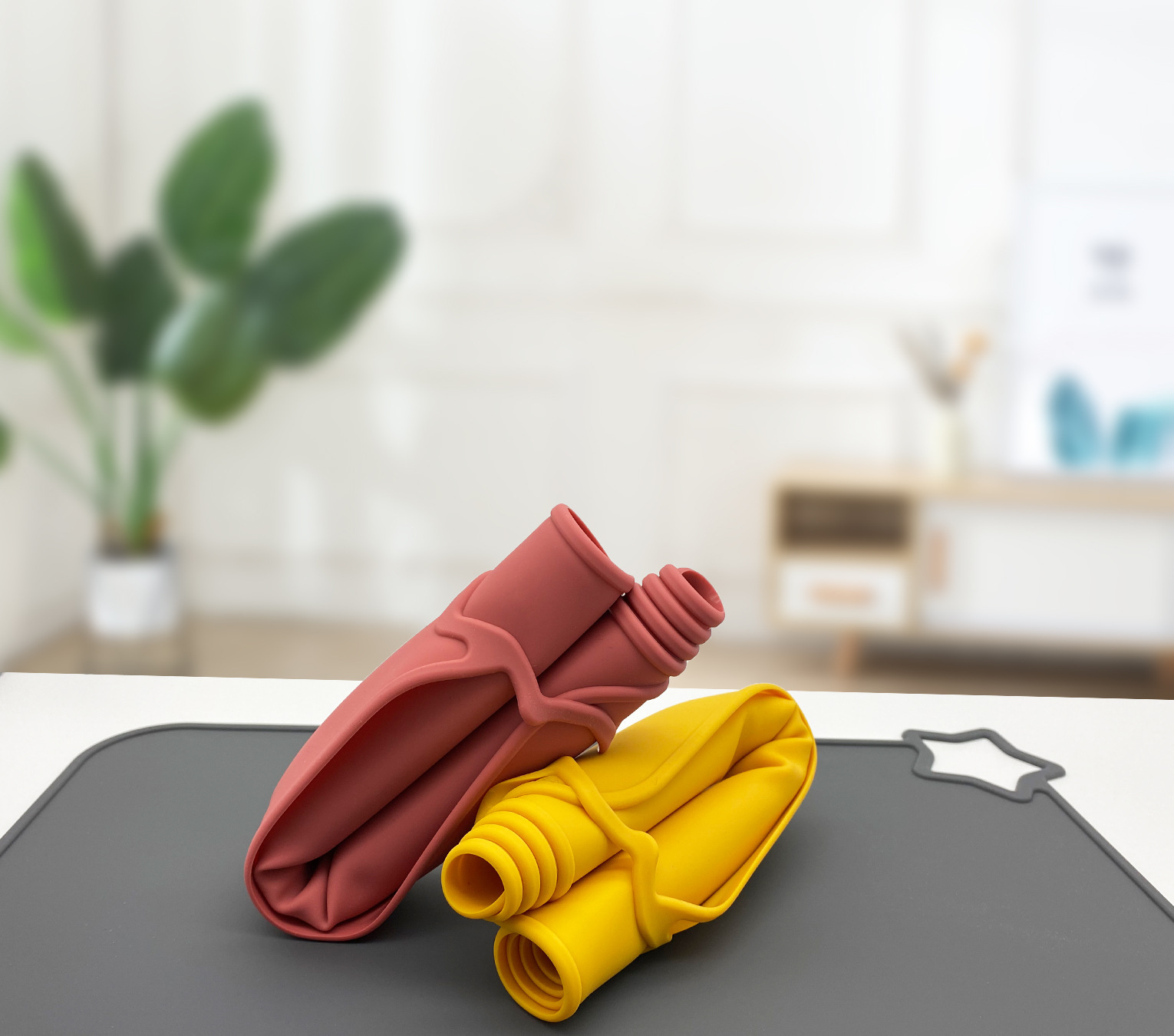1PCS Simple Silicone Placemat  - огляд і ціна Baby Food Restaurant