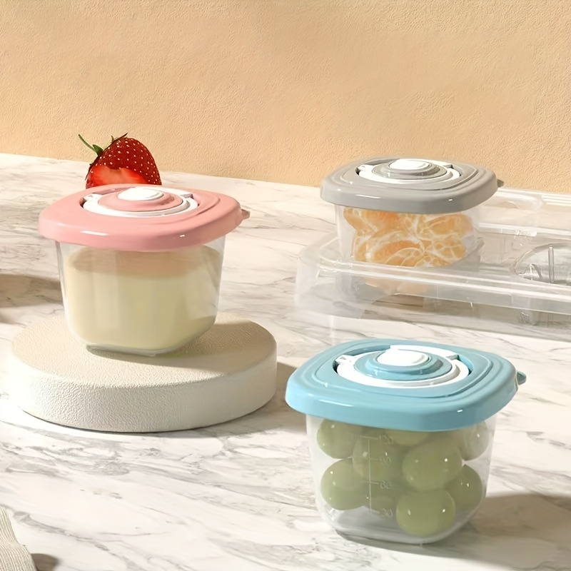 6pcs Sealed Lid Portable Baby  - огляд і ціна Baby Food On The Go
