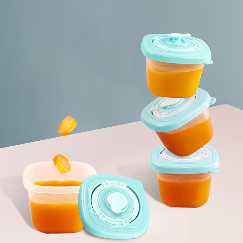6pcs Sealed Lid Portable Baby  - огляд і ціна Baby Food On The Go