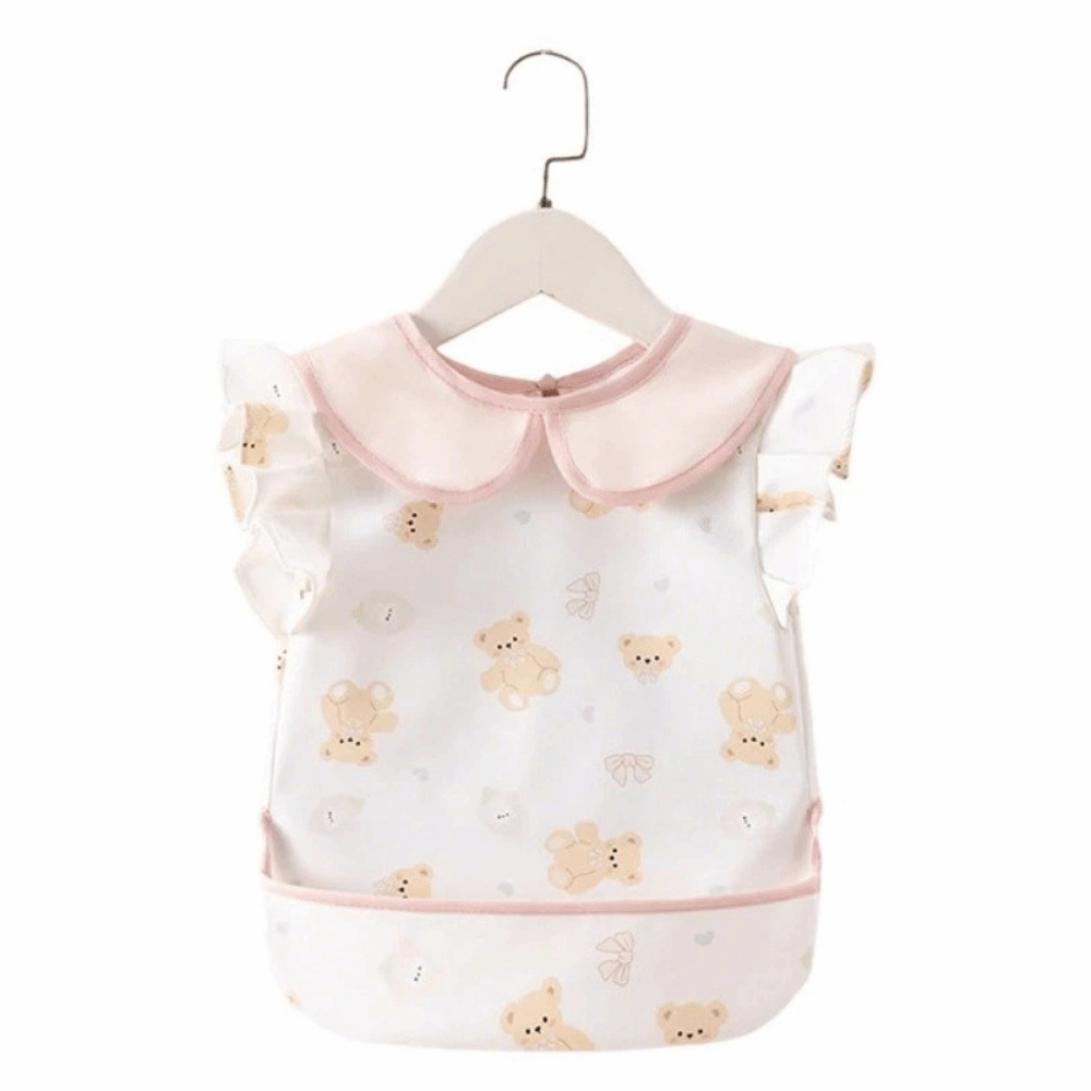 Short Sleeved Children's Sleev - огляд і ціна Baby Food Apron
