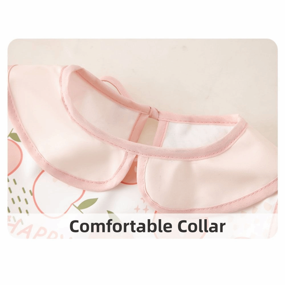 Short Sleeved Children's Sleev - огляд і ціна Baby Food Apron