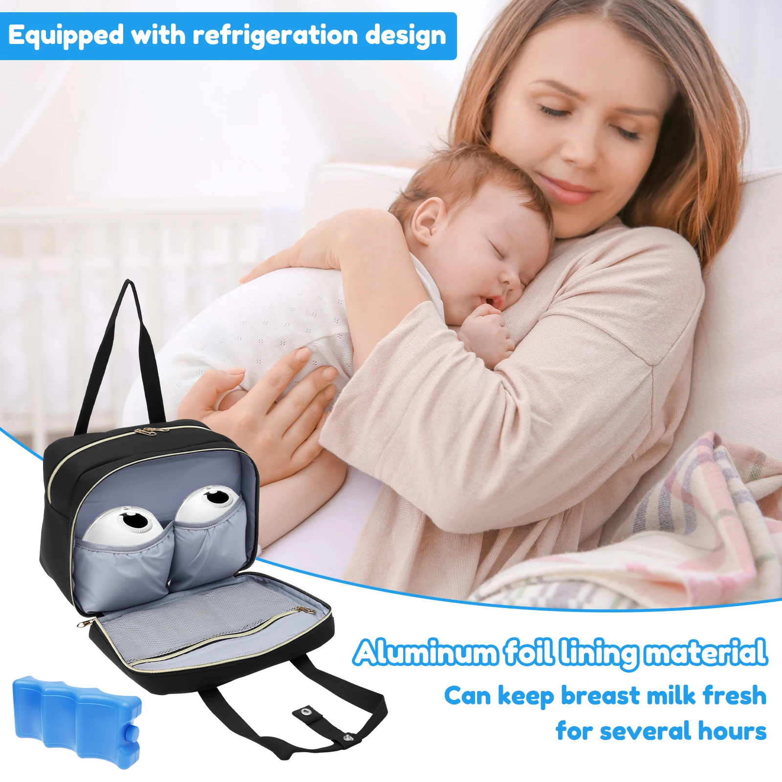 Breast Pump Storage Bag with I - огляд і ціна Baby Food Packaging