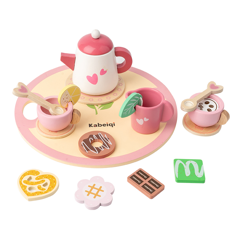 Wooden Tea Set For Little Girl - огляд і ціна Baby Food Cooking Set