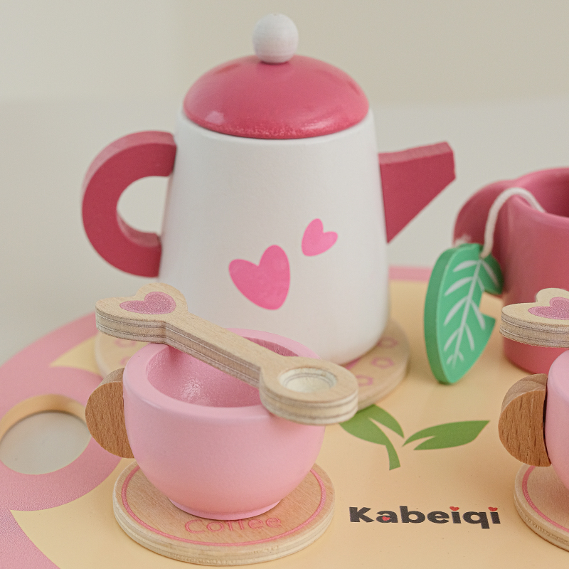Wooden Tea Set For Little Girl - огляд і ціна Baby Food Cooking Set
