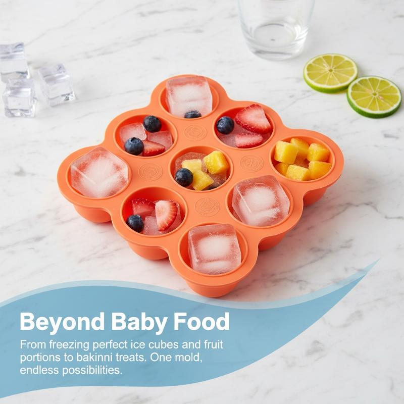 Baby Food Silicone Container 9 - огляд і ціна Freezer Tray Baby