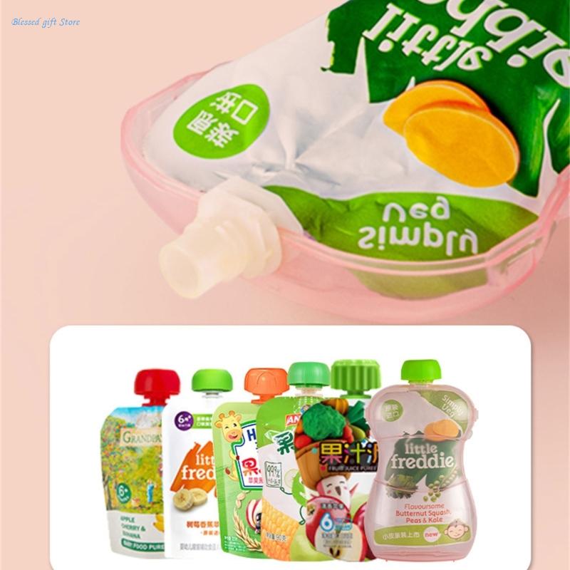 Squeeze Proof Refillable Holde - огляд і ціна Baby Food Pouches 1 Year Old