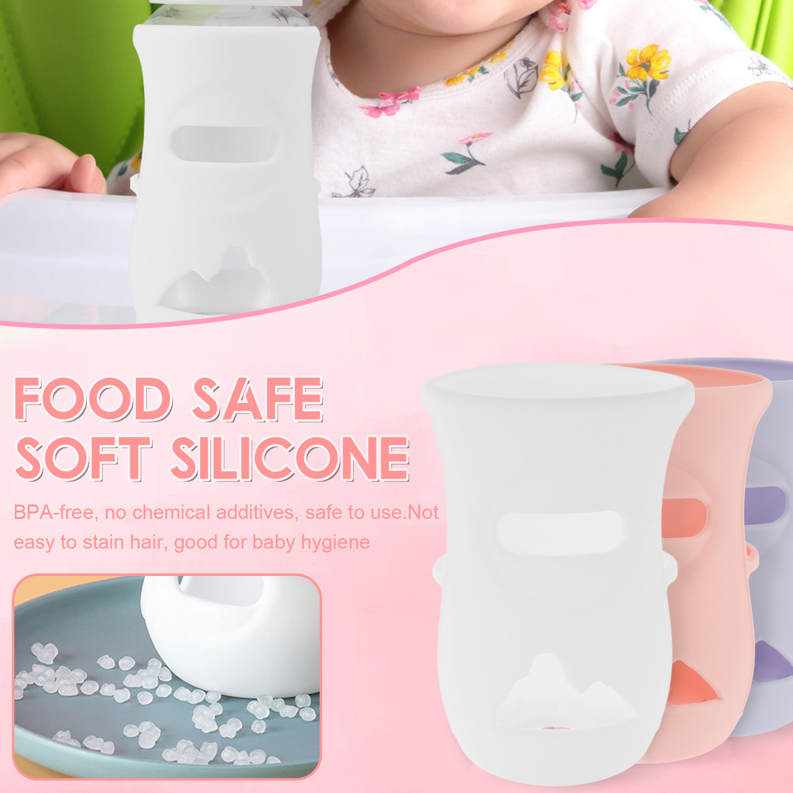 Silicone Sleeves Silicone Baby - огляд і ціна Baby Food Packaging