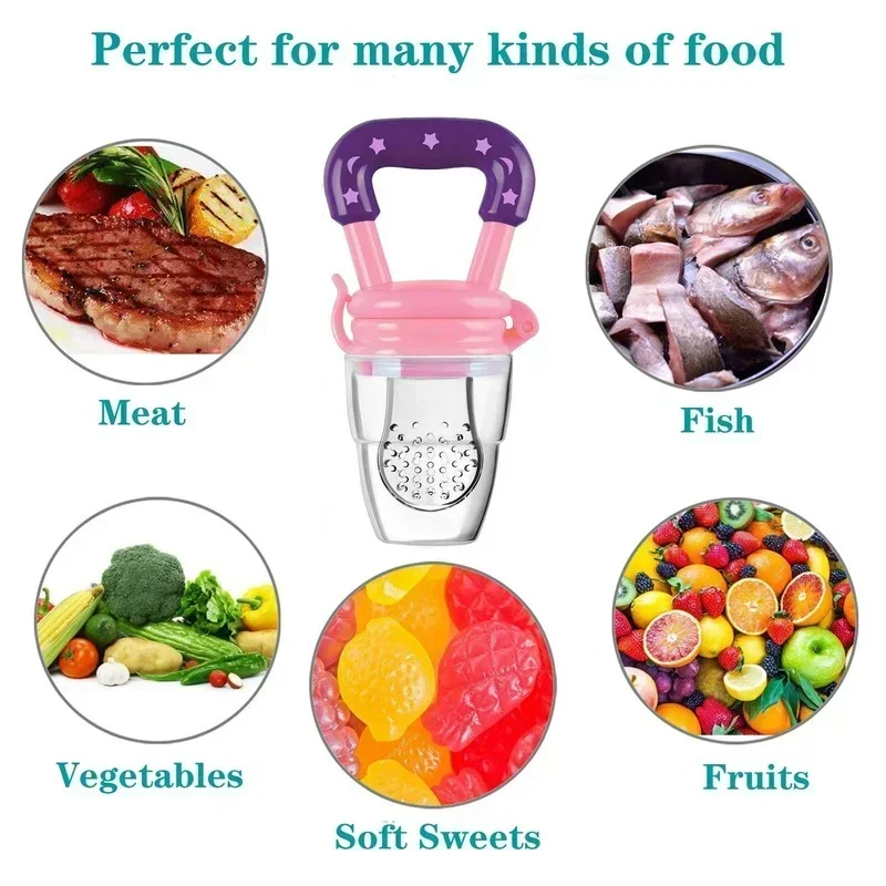 Baby Fruit Feeder Pacifier Tee - огляд і ціна Baby Food Pouches 1 Year Old