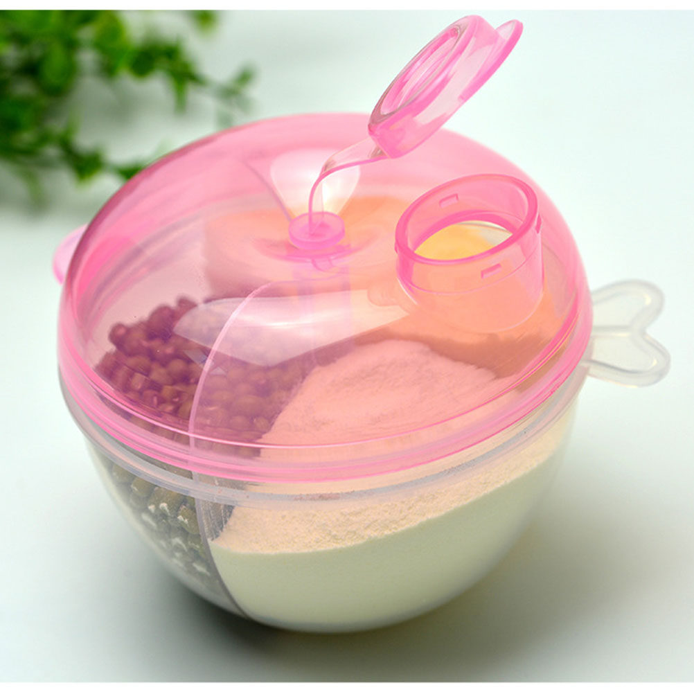 Milk Powder Dispenser Pink Bab - огляд і ціна Baby Food On The Go