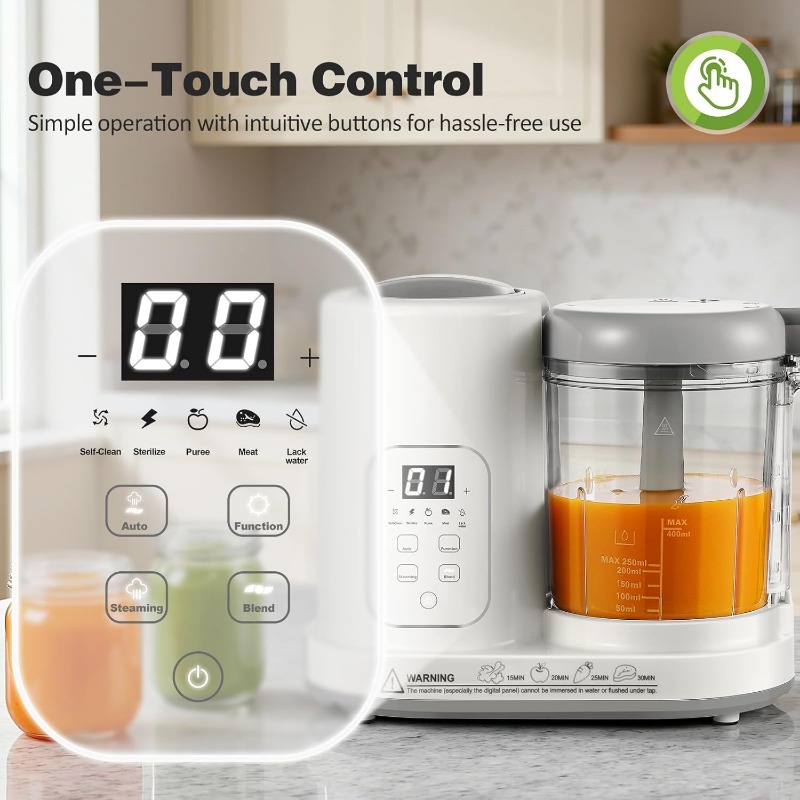 Baby Food Maker Steamer Blende - огляд і ціна Baby Food Steamer