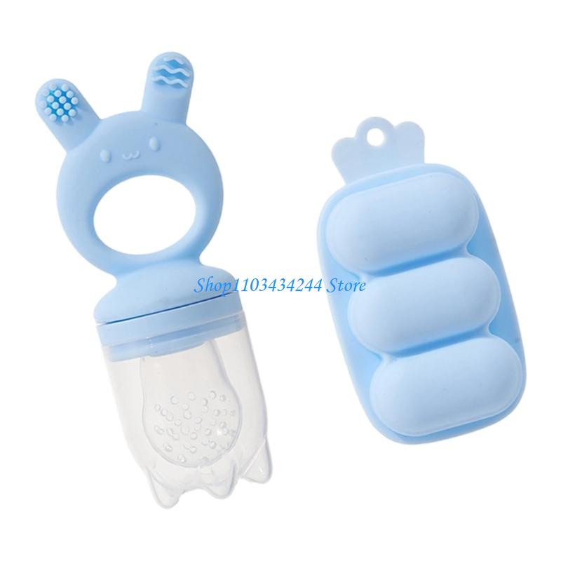 Silicone Baby Teether Feeder w - огляд і ціна Freezer Tray Baby