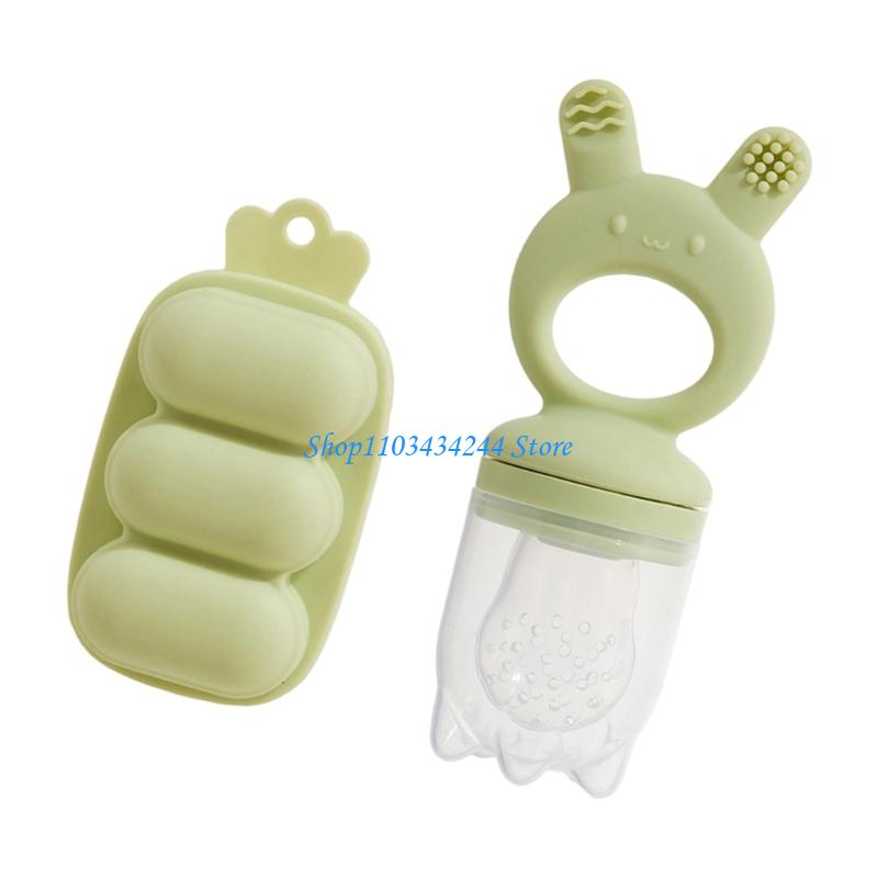 Silicone Baby Teether Feeder w - огляд і ціна Freezer Tray Baby