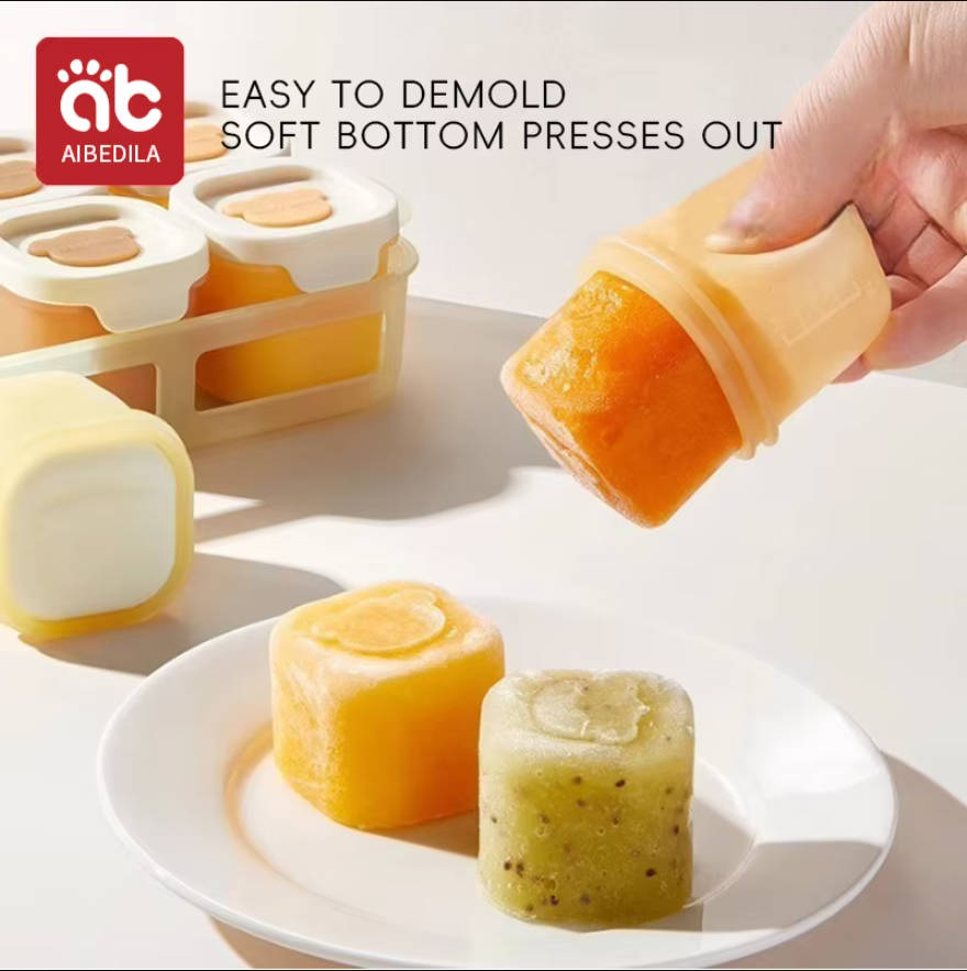 AIBEDILA Baby Silicone Food Fr - огляд і ціна Freezer Tray Baby