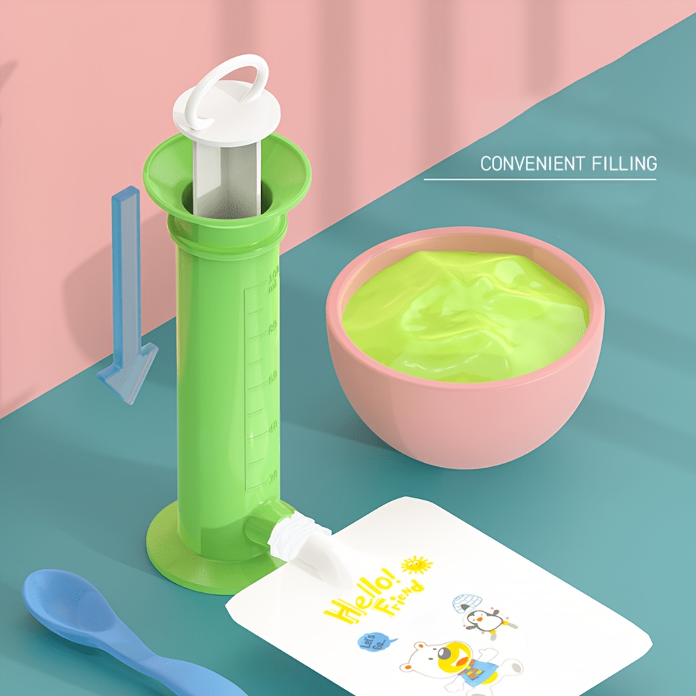 Baby Food Filling Tool, Syring - огляд і ціна Baby Food On The Go