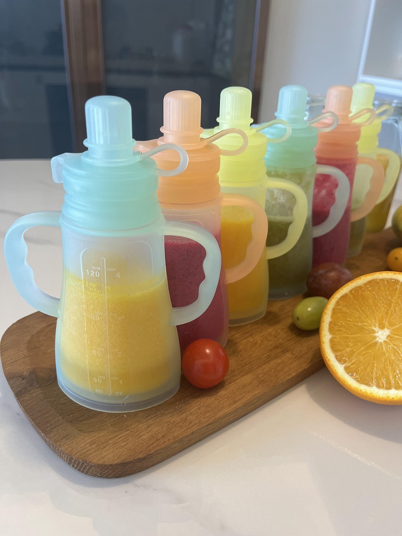 New Reusable Silicone Breast M - огляд і ціна Baby Food Packaging
